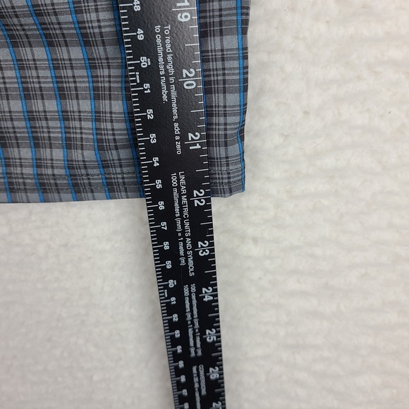 The North Face Shorts Mens 40 Blue Dark Gray 10" Inseam Casual Performance Tech - Picture 6 of 14